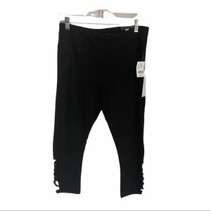 RBX Black Capri Leggings